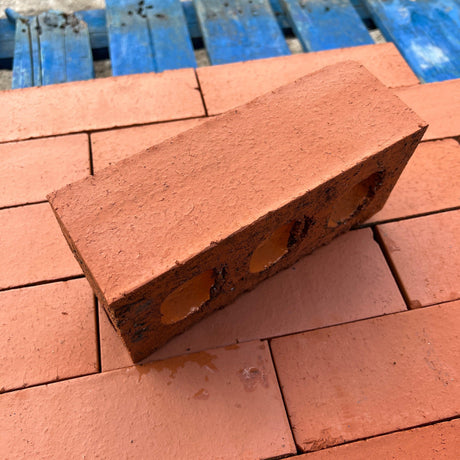 75mm Smooth Red Facing Bricks - New - Reclaimed Brick Company