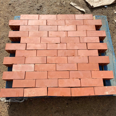 75mm Smooth Red Facing Engineering Brick | Packs of 500 Bricks | Free Delivery - Reclaimed Brick Company