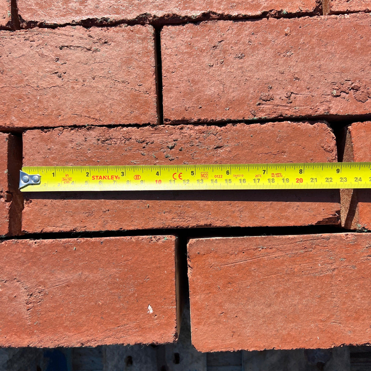 Victorian Imperial Red Pressed Brick | Building Materials – Reclaimed ...