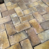 Handmade Yellow Paving Bricks
