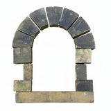 Reclaimed Half Round Window Surround
