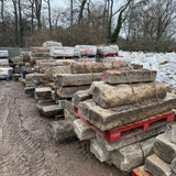 Reclaimed 12” x 8” Granite Kerb Stones