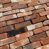 Reclaimed 2 1/2” Farmhouse Handmade Bricks | Pack of 250 Bricks | Free Delivery