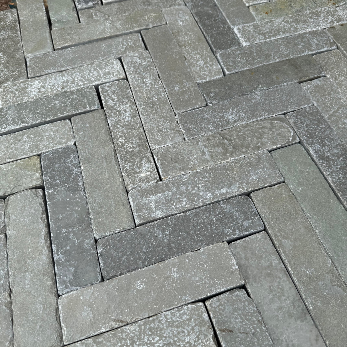 Grey Sandstone Stackers - 200mm x 50mm x 40mm - Per SQM