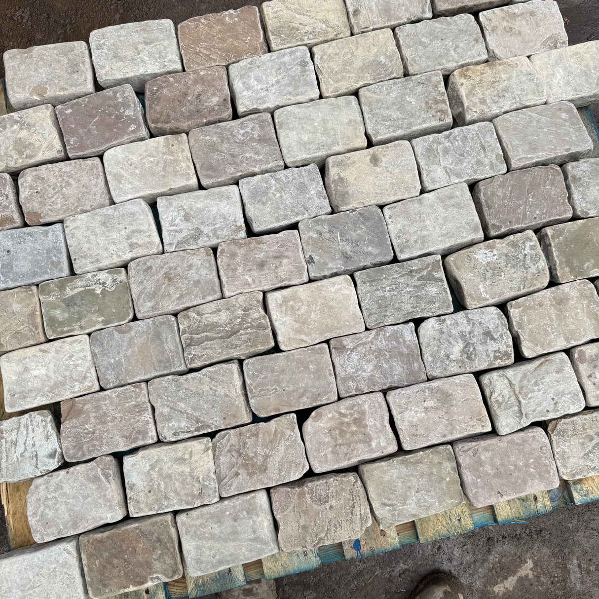 Sandstone Tumbled 150 x 100 Cobbles - Per SQM
