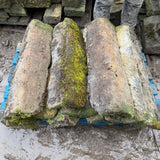 Reclaimed Yorkshire Stone Roof Ridge Tiles - Job Lot