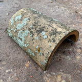 Reclaimed Buff Half Round Ridge Tiles