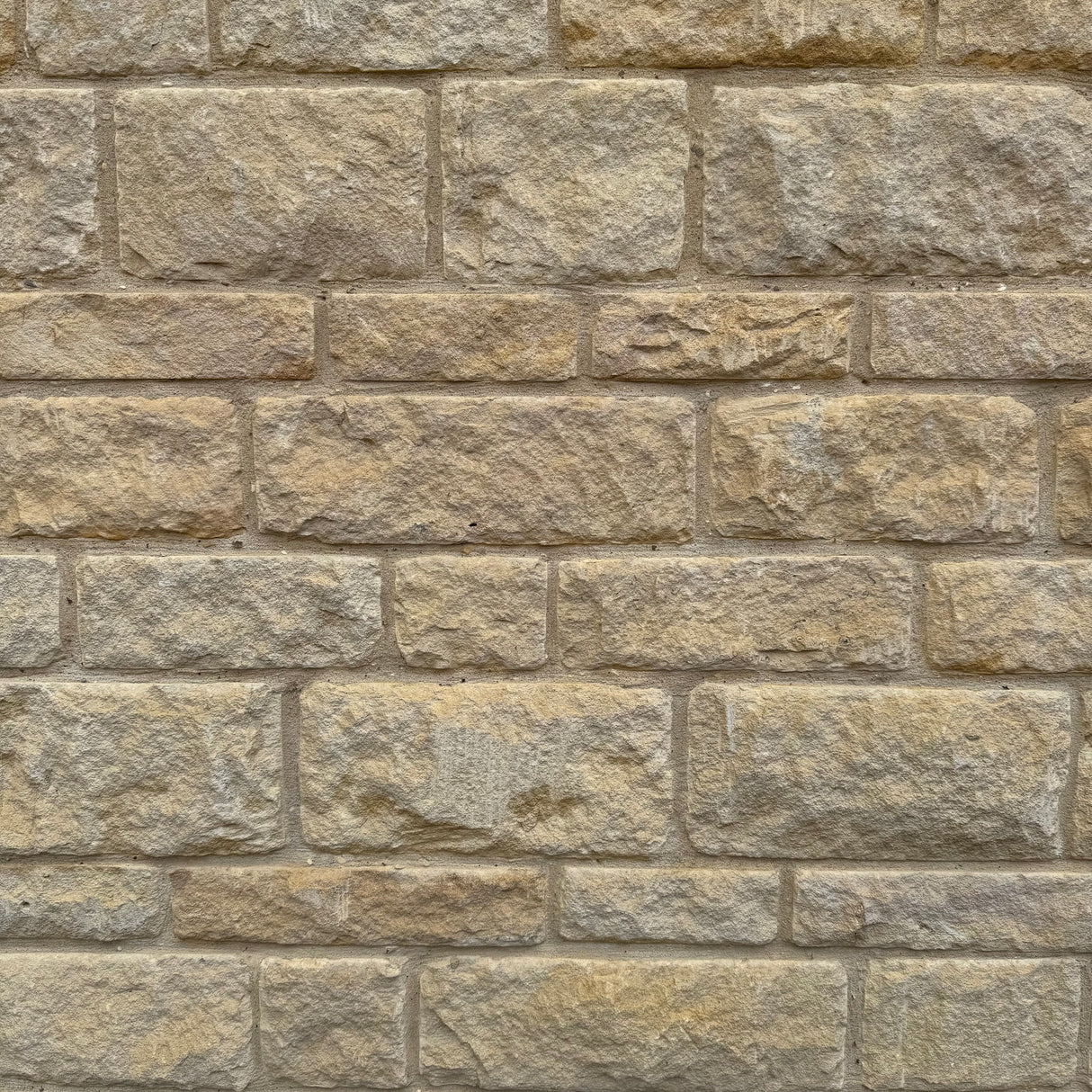 Tumbled Cream Limestone Building Stone - Per SQM
