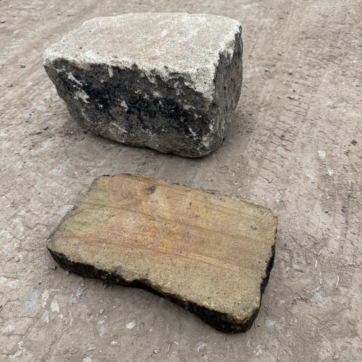 Reclaimed Sawn Yorkshire Stone Cobble Tops - Per SQM