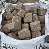 Reclaimed Random Pink Granite Setts - Per Bag