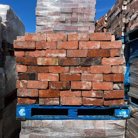 80mm Reclaimed Imperial Bricks | Pack of 250 Bricks | Free Delivery - Reclaimed Brick Company