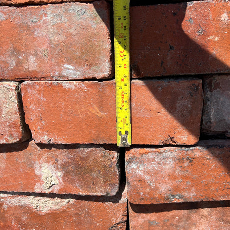 80mm Reclaimed Imperial Bricks | Pack of 250 Bricks | Free Delivery - Reclaimed Brick Company