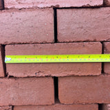 80mm Victorian Red Imperial Pressed Facing Brick - Reclaimed Brick Company