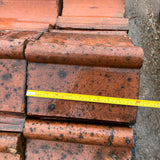 Reclaimed Terracotta Red Wall Coping - Job Lot