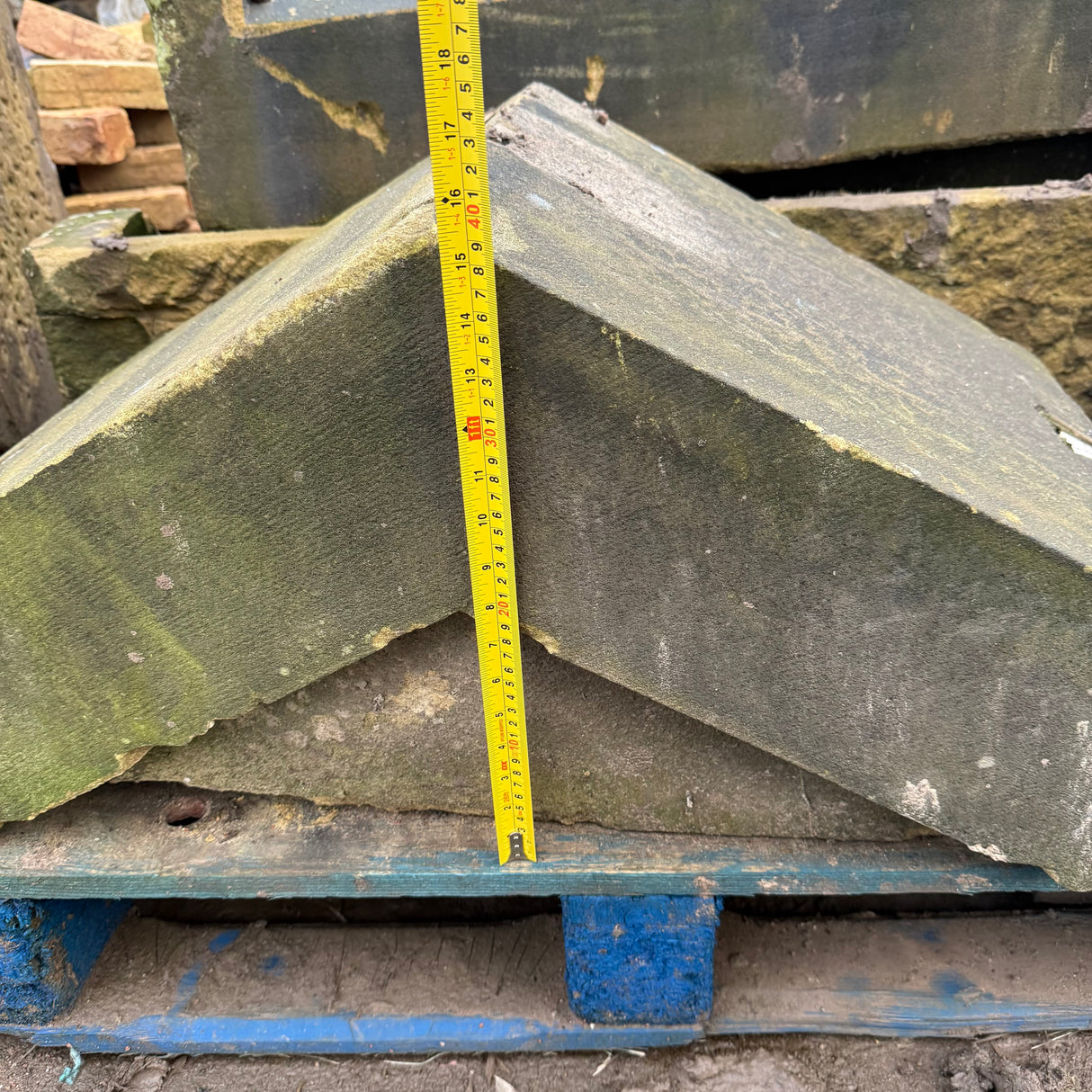 Reclaimed Stone Triangle