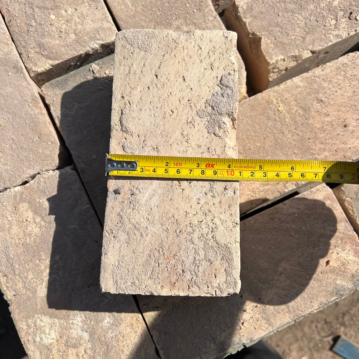 Reclaimed 73mm White Gault Bricks | Pack of 250 | Free Delivery