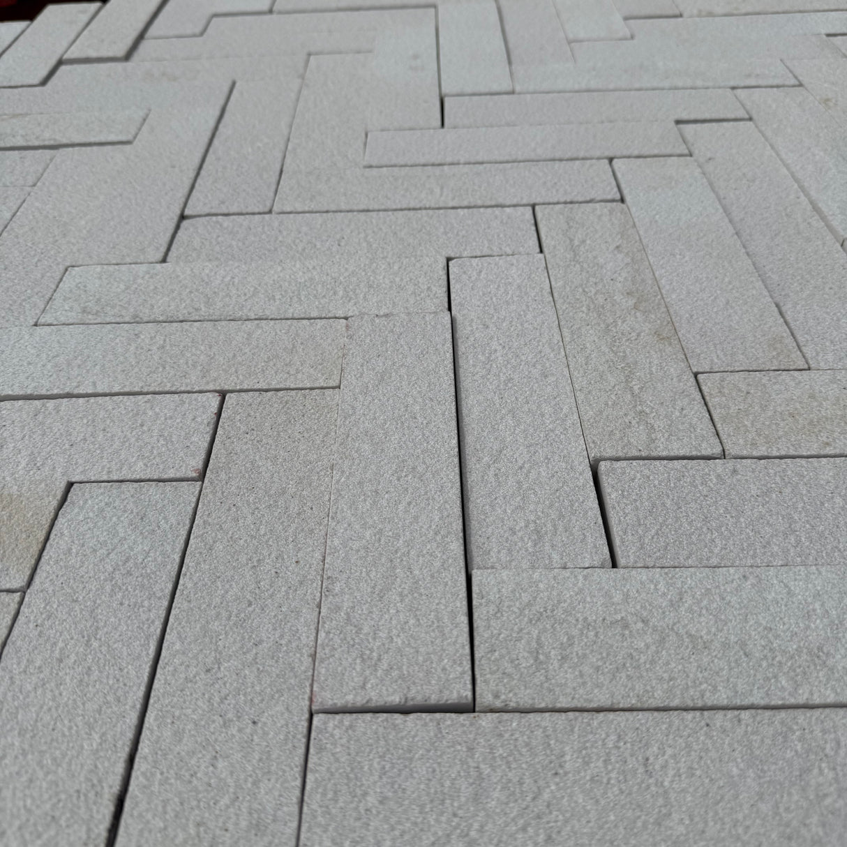 White Sandstone Stackers - 200mm x 50mm x 40mm - Per SQM