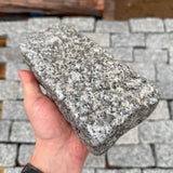 Silver Tumbled Granite Cobble Setts - 200mm x 100mm - Per SQM