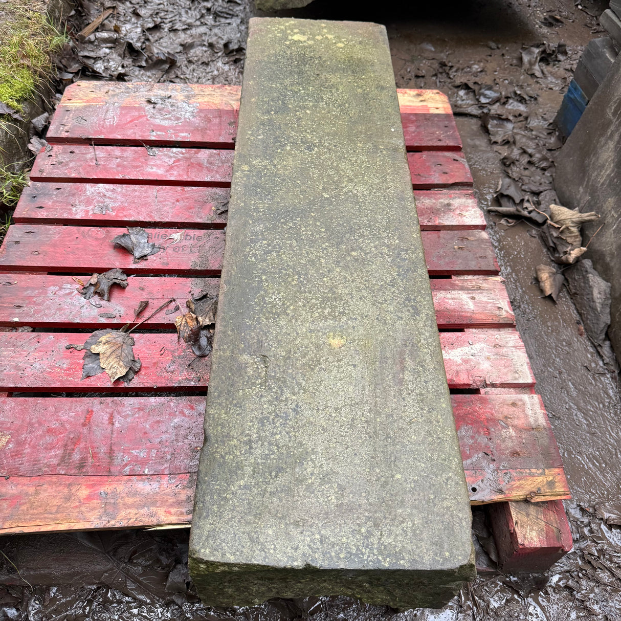 Reclaimed Stone Step