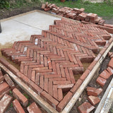 Reclaimed 2 1/4 inch Georgian Handmade Brick | Pack of 400 Bricks | Free Delivery