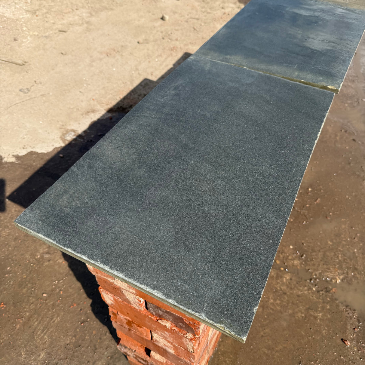 Grey Stone Wall Coping