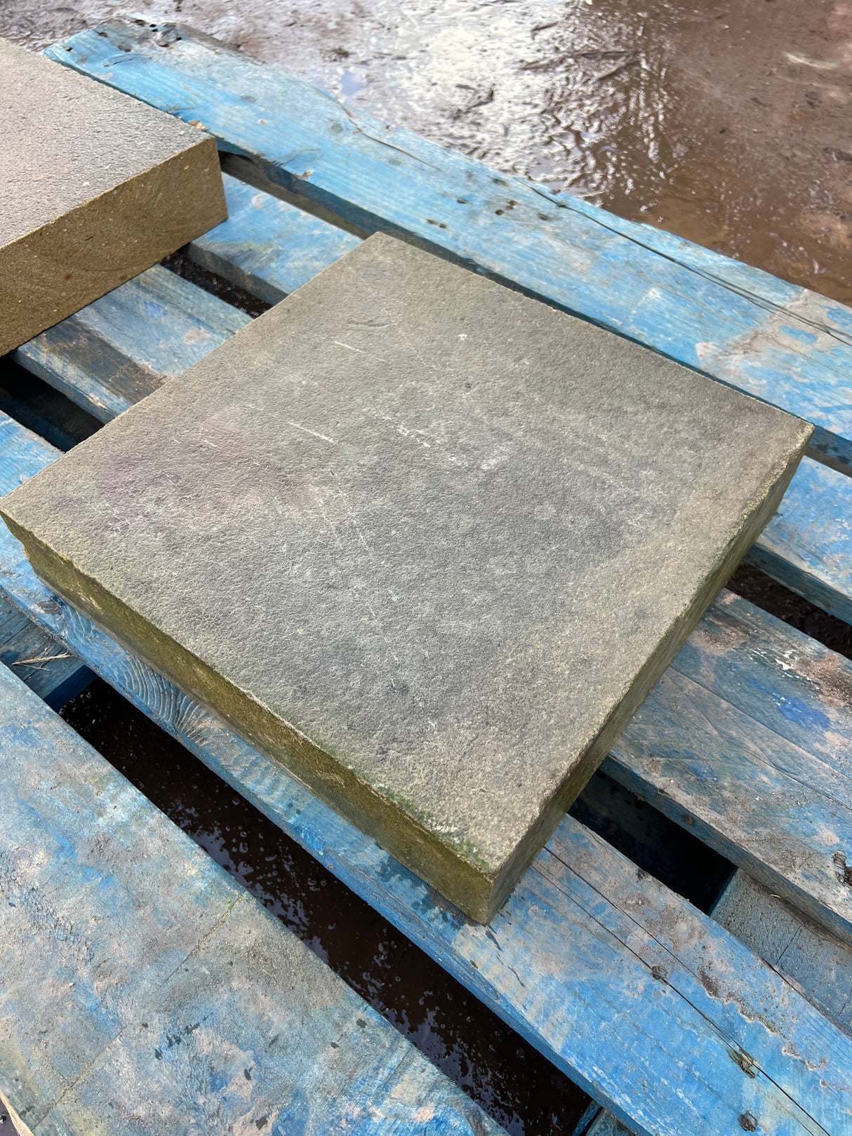 Reclaimed Stone Flat Square Pier Caps