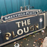 Salvaged ‘The Plough’ Vintage Pub Sign