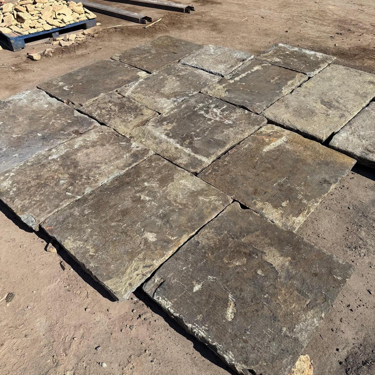 Reclaimed Yorkstone Mill Flag Paving - Per SQM
