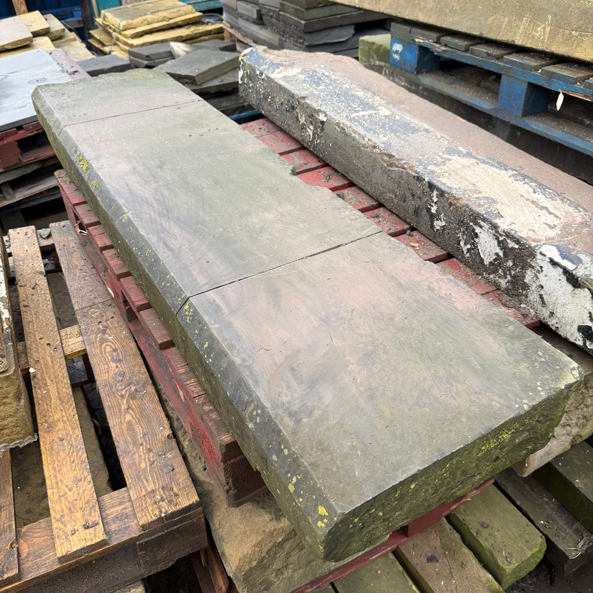 Reclaimed Stone Step