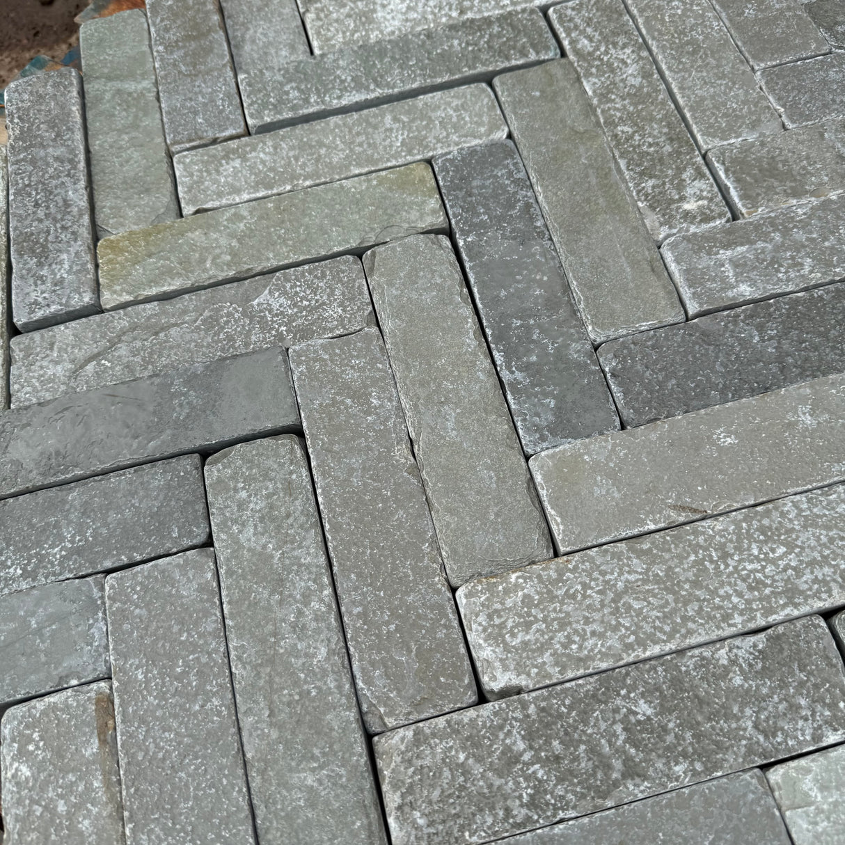 Grey Sandstone Stackers - 200mm x 50mm x 40mm - Per SQM