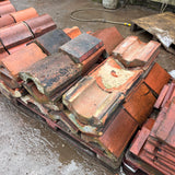 Reclaimed Mixed Triangle Wall Coping Bricks - Job Lot of 35