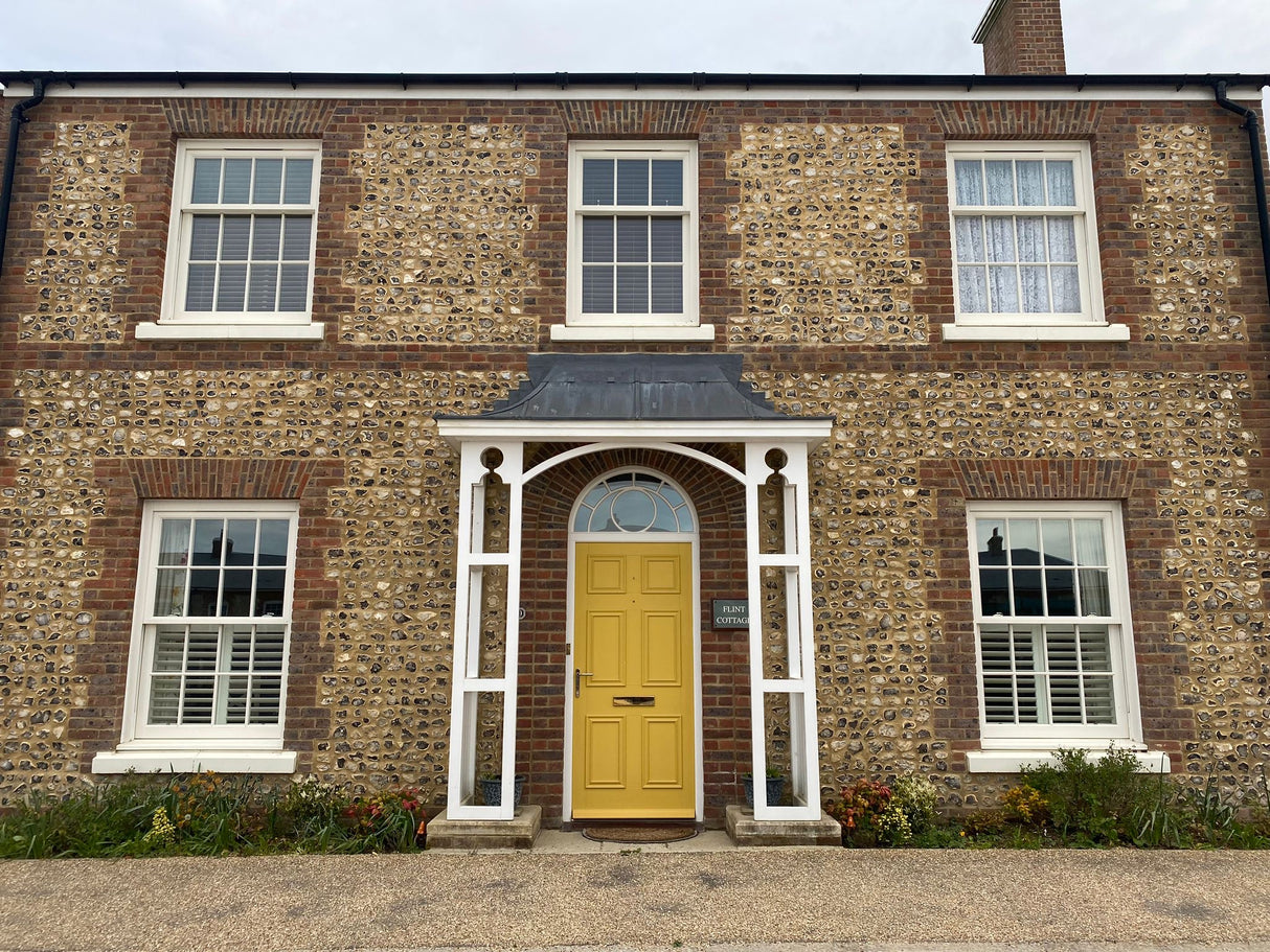 Natural Knapped Flint Cladding Blocks - Per SQM