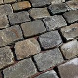 Reclaimed Sandstone Cobble Tops - Per SQM