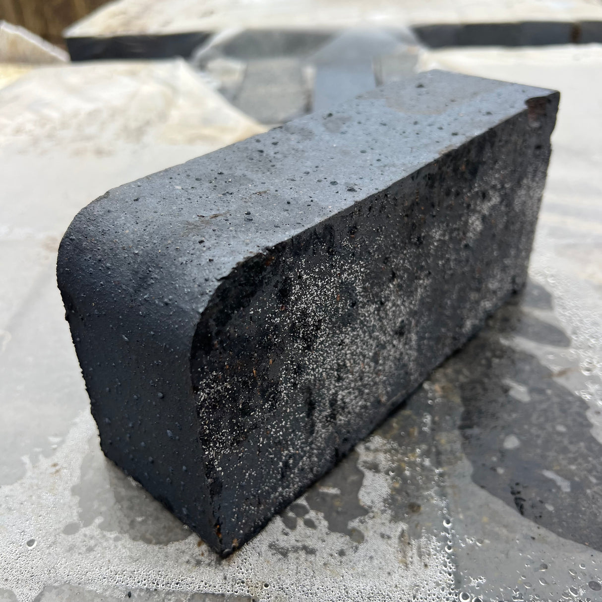 New Staffordshire Blue Single Pencil Bullnose Brick