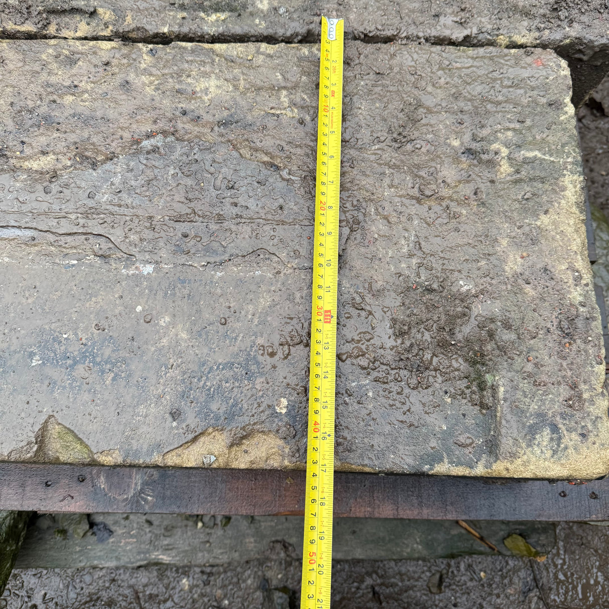 Reclaimed Stone Step