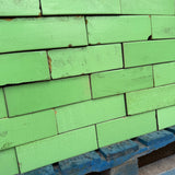 Reclaimed Green Glazed Bricks