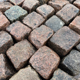 Reclaimed Mixed Square Granite Stone Cobble Setts - Per Bag