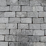Black Tumbled Granite Cobble Setts - 200mm x 100mm - Per SQM