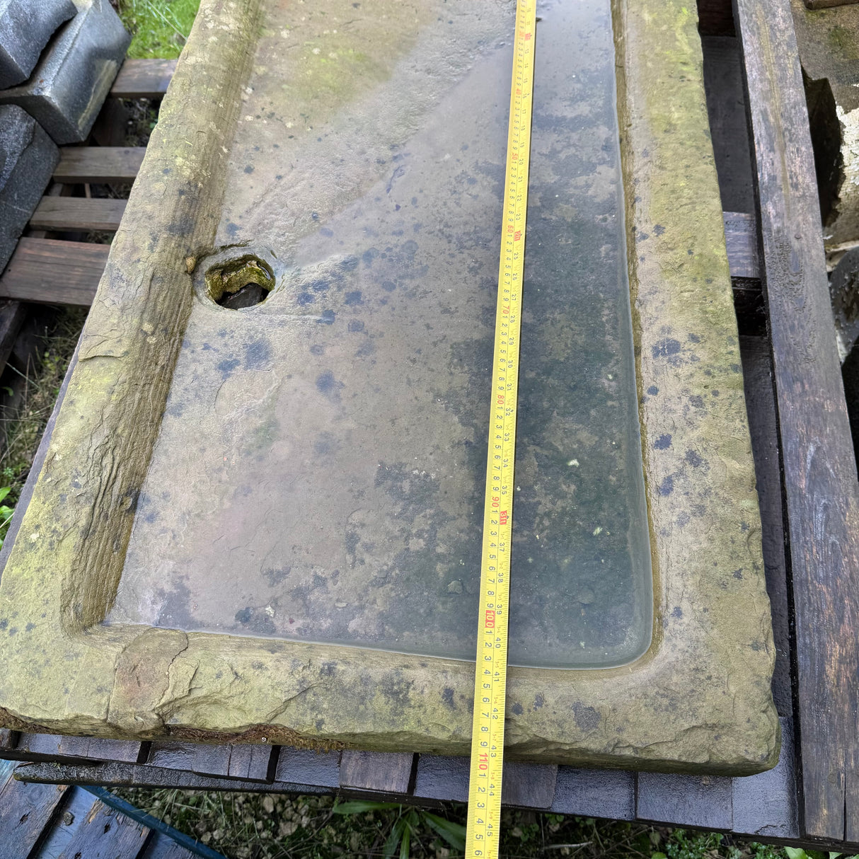 Reclaimed Stone Sink