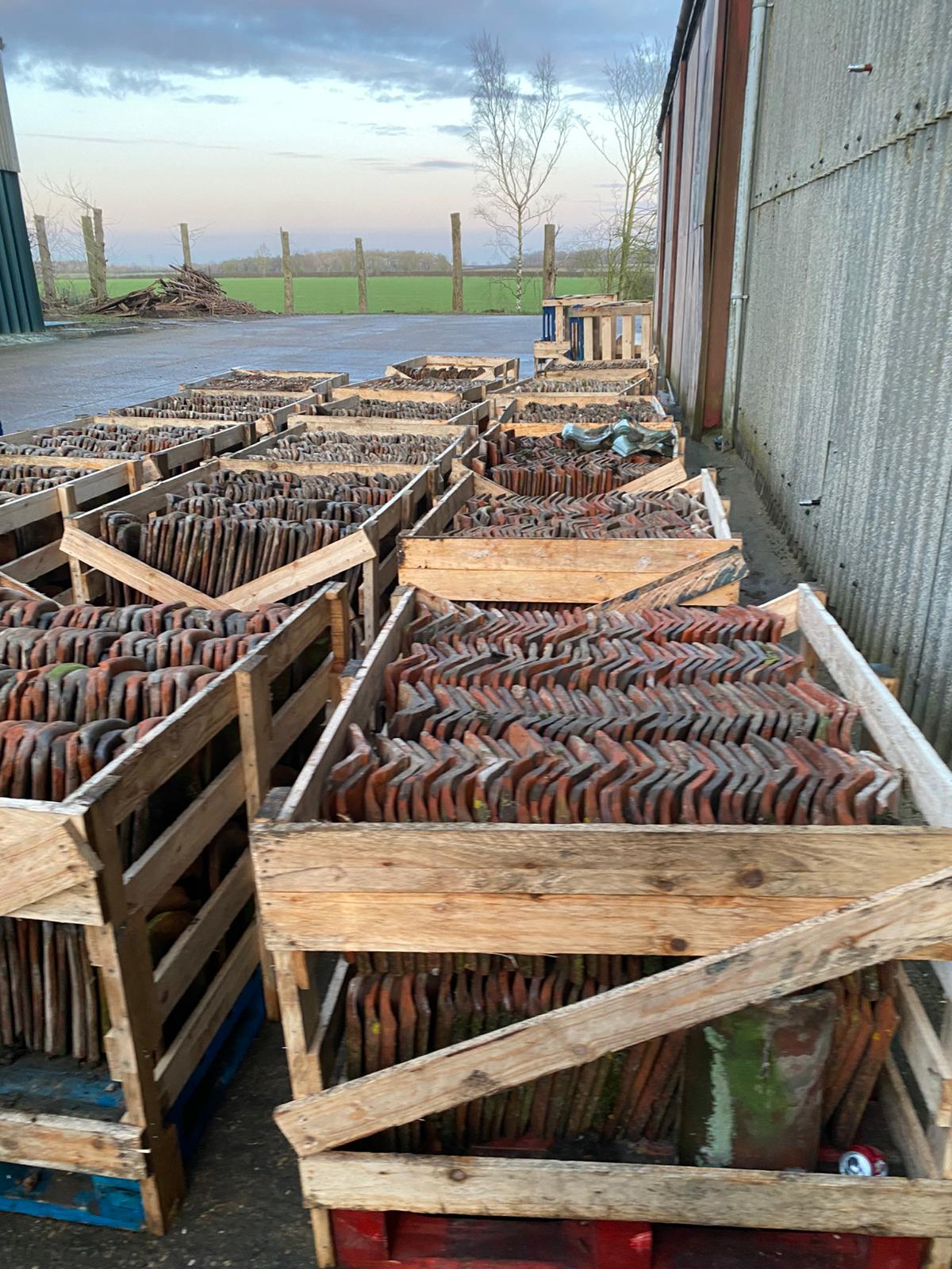 Reclaimed Handmade Clay Pantiles