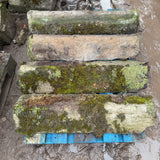 Reclaimed Yorkshire Stone Roof Ridge Tiles - Job Lot