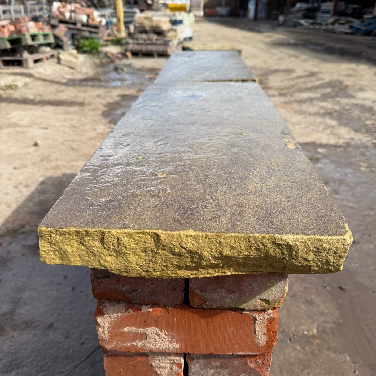 Yorkshire Riven Stone Wall Coping