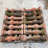 Reclaimed Red Column Pedestals - Job Lot