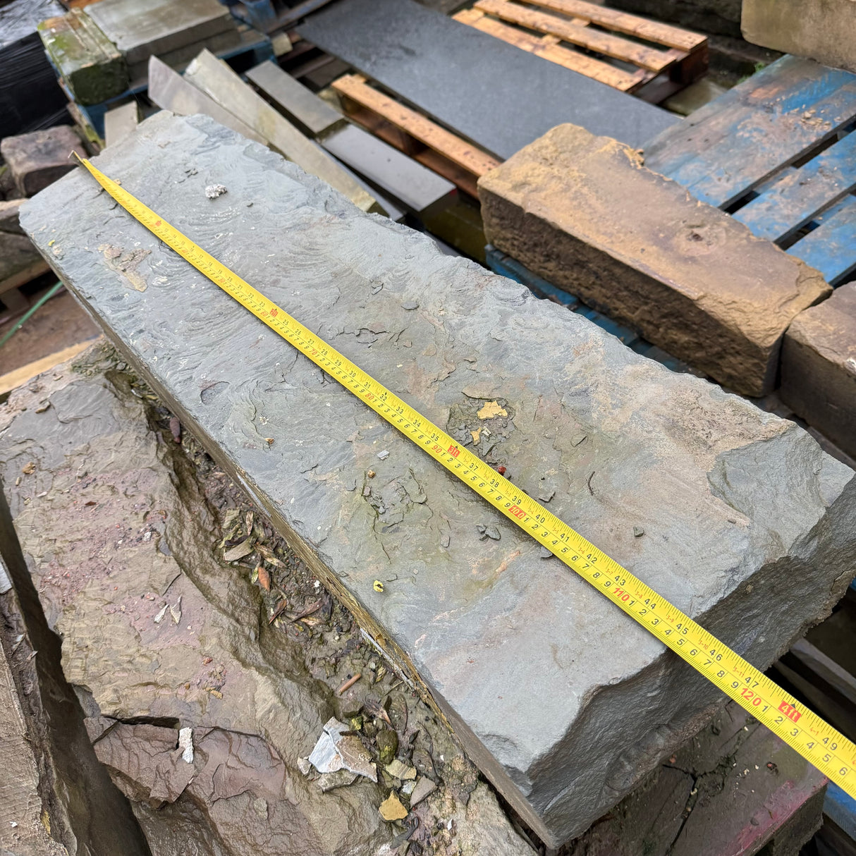 Reclaimed Riven Stone Steps