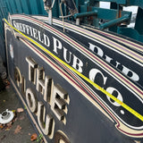 Salvaged ‘The Plough’ Vintage Pub Sign