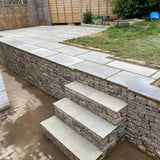 Grey Limestone Dry Stone Walling - Per Bag