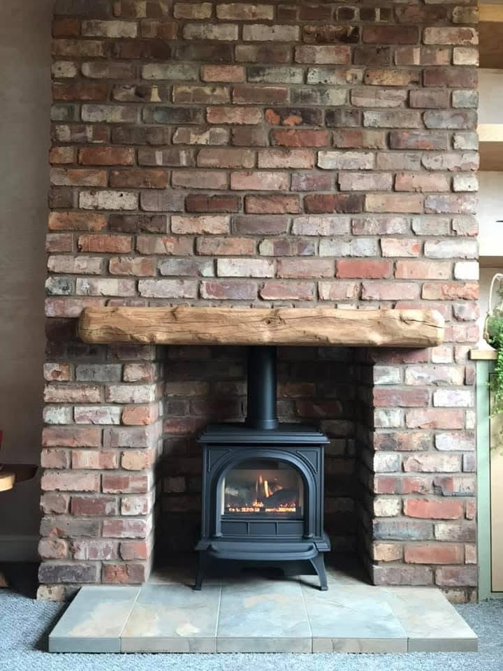 Reclaimed Barnstock Brick Slips - Cut From Reclaim Bricks