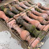 Reclaimed Red Column Pedestals - Job Lot