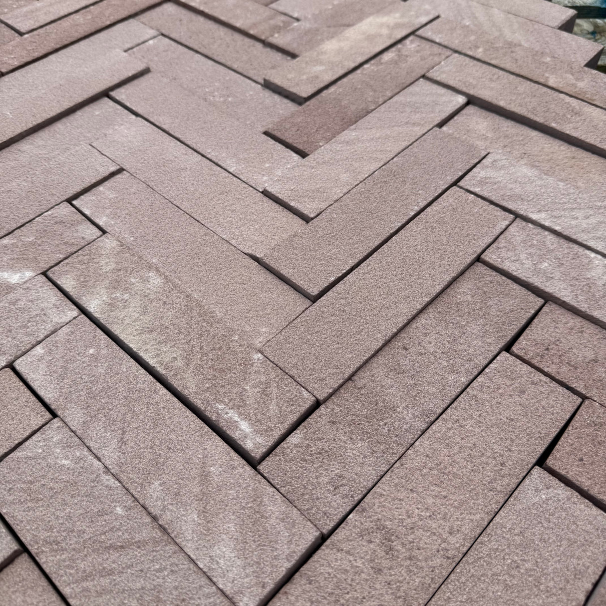 Red Sandstone Stackers - 200mm x 50mm x 40mm - Per SQM