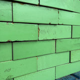 Reclaimed Green Glazed Bricks